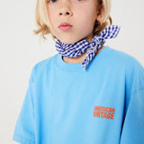American Vintage T-shirt gixy sky blue