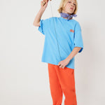 American Vintage T-shirt gixy sky blue
