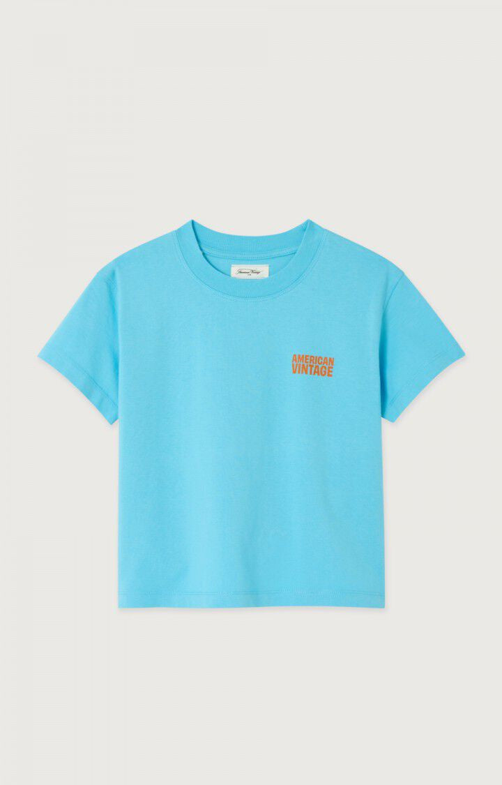 American Vintage T-shirt gixy sky blue
