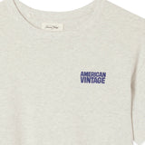 American Vintage | Ykobow t-shirt arctic melange