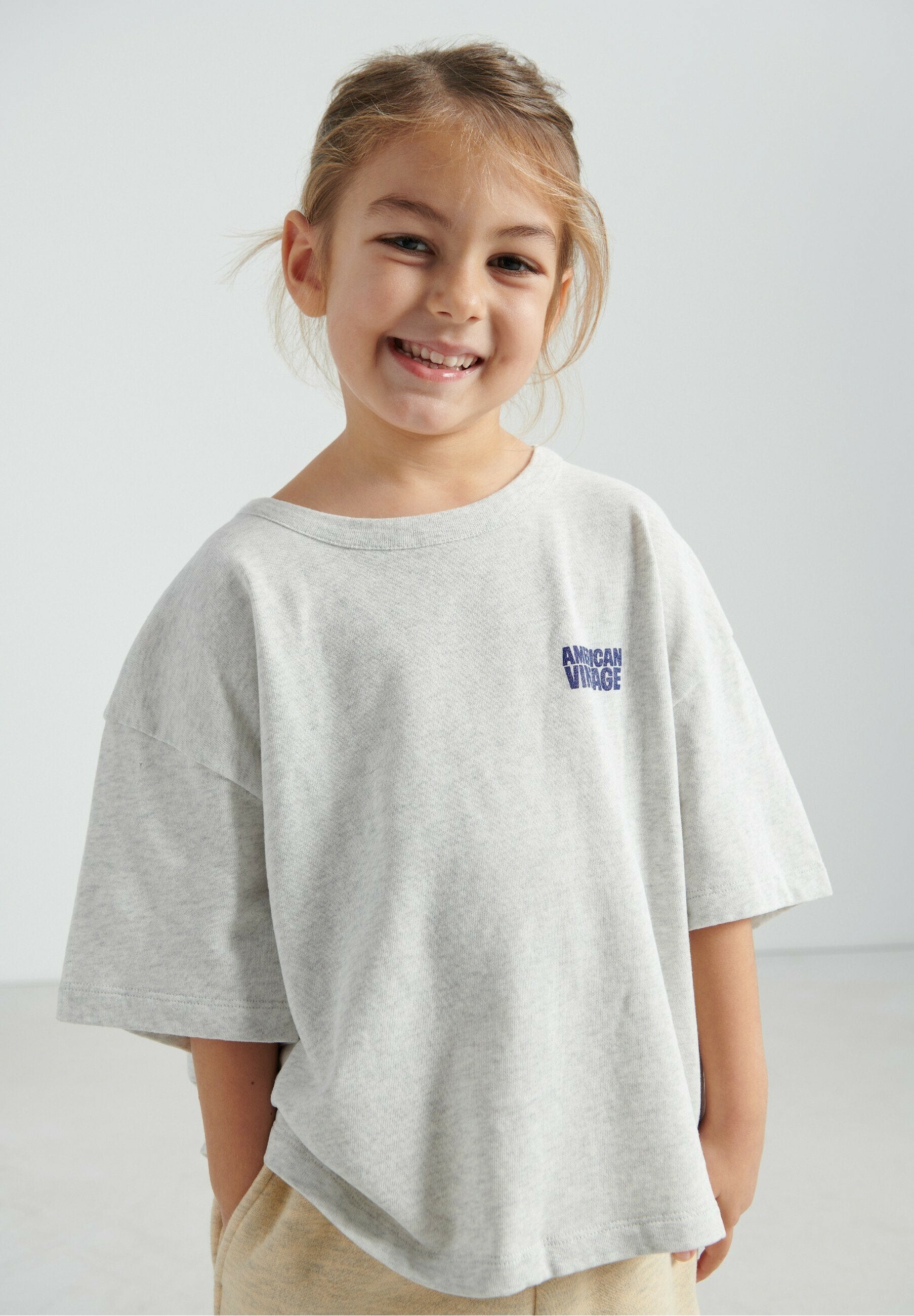 American Vintage | Ykobow t-shirt arctic melange