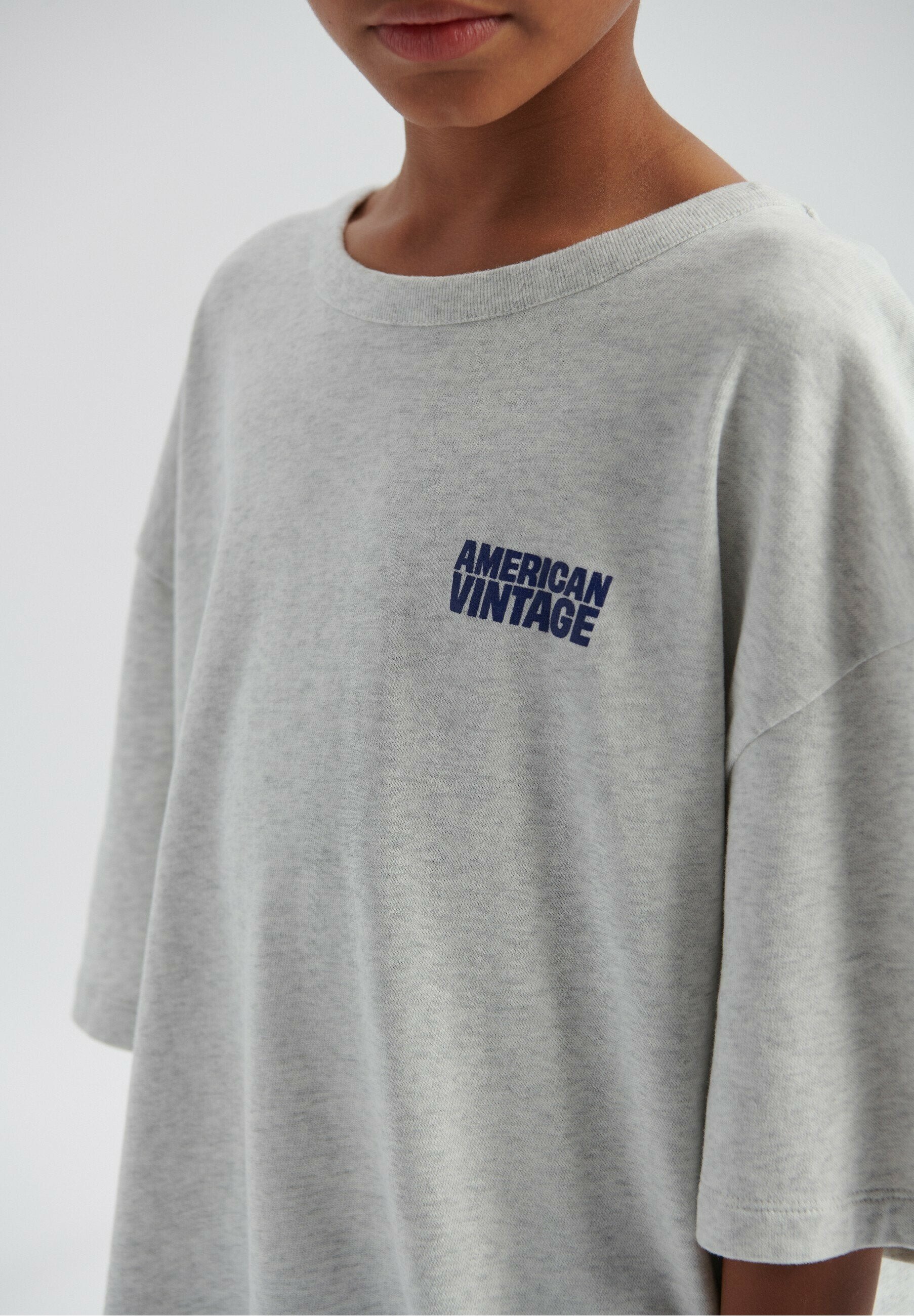 American Vintage | Ykobow t-shirt arctic melange