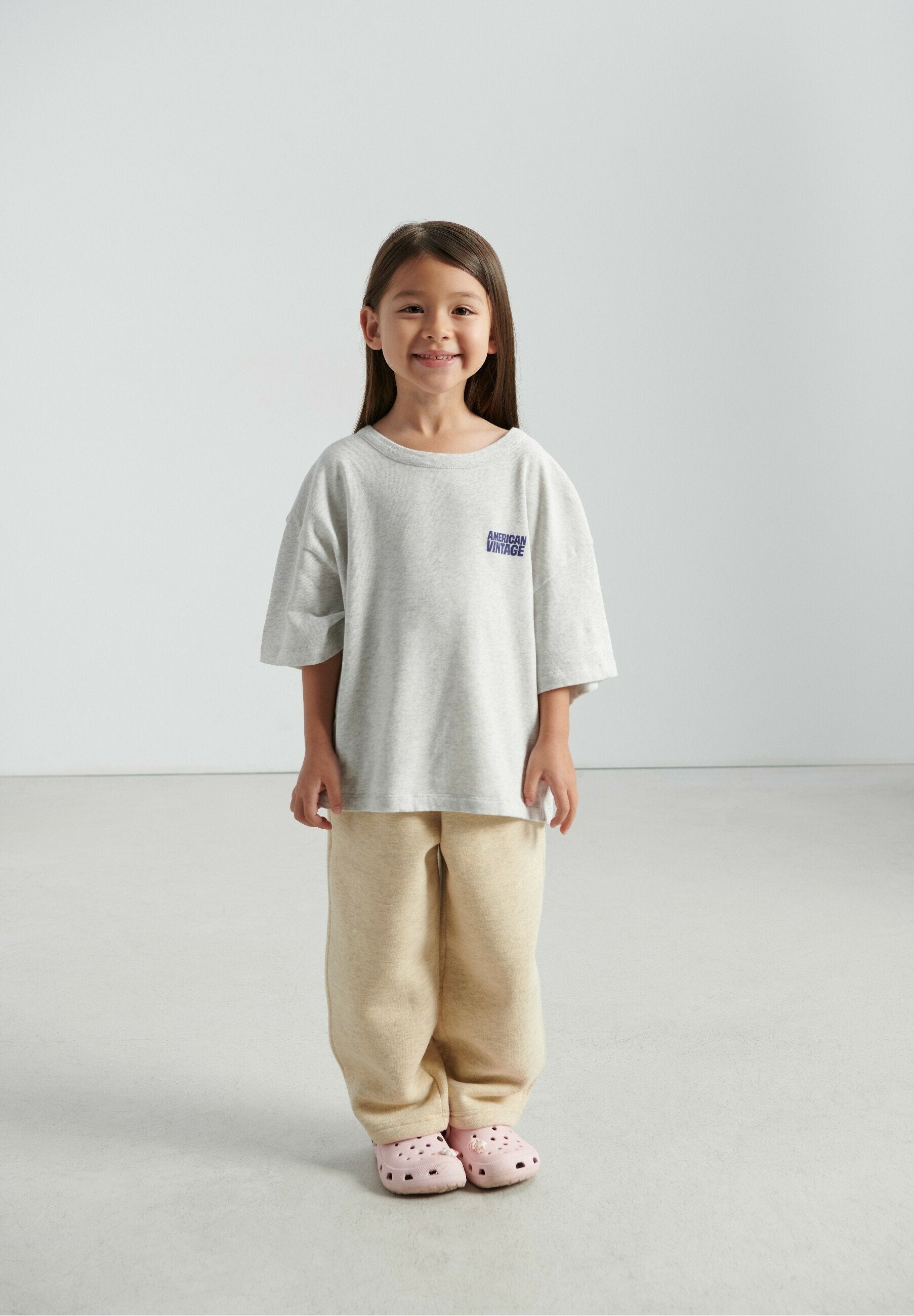 American Vintage | Ykobow t-shirt arctic melange