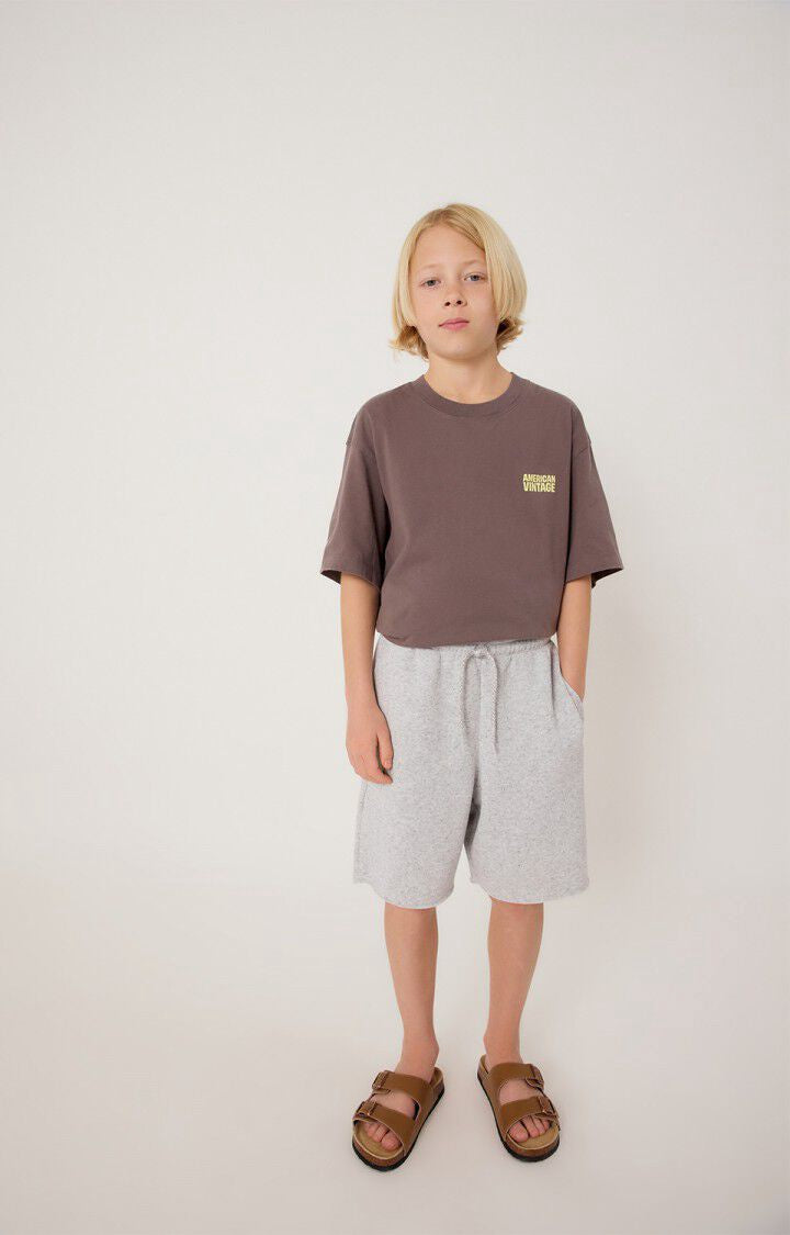 American Vintage shirt gixy cendre ash