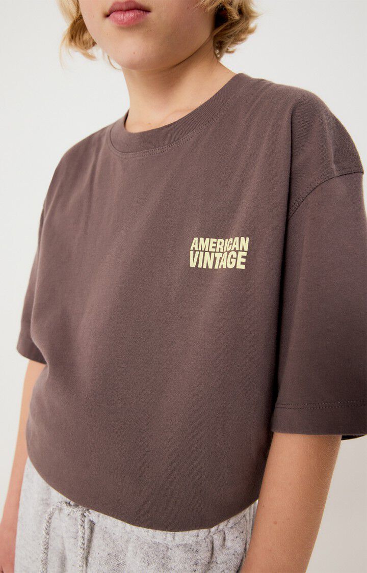 American Vintage shirt gixy cendre ash