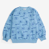 Bobo Choses | Pickles The Dog all over sweatshirt