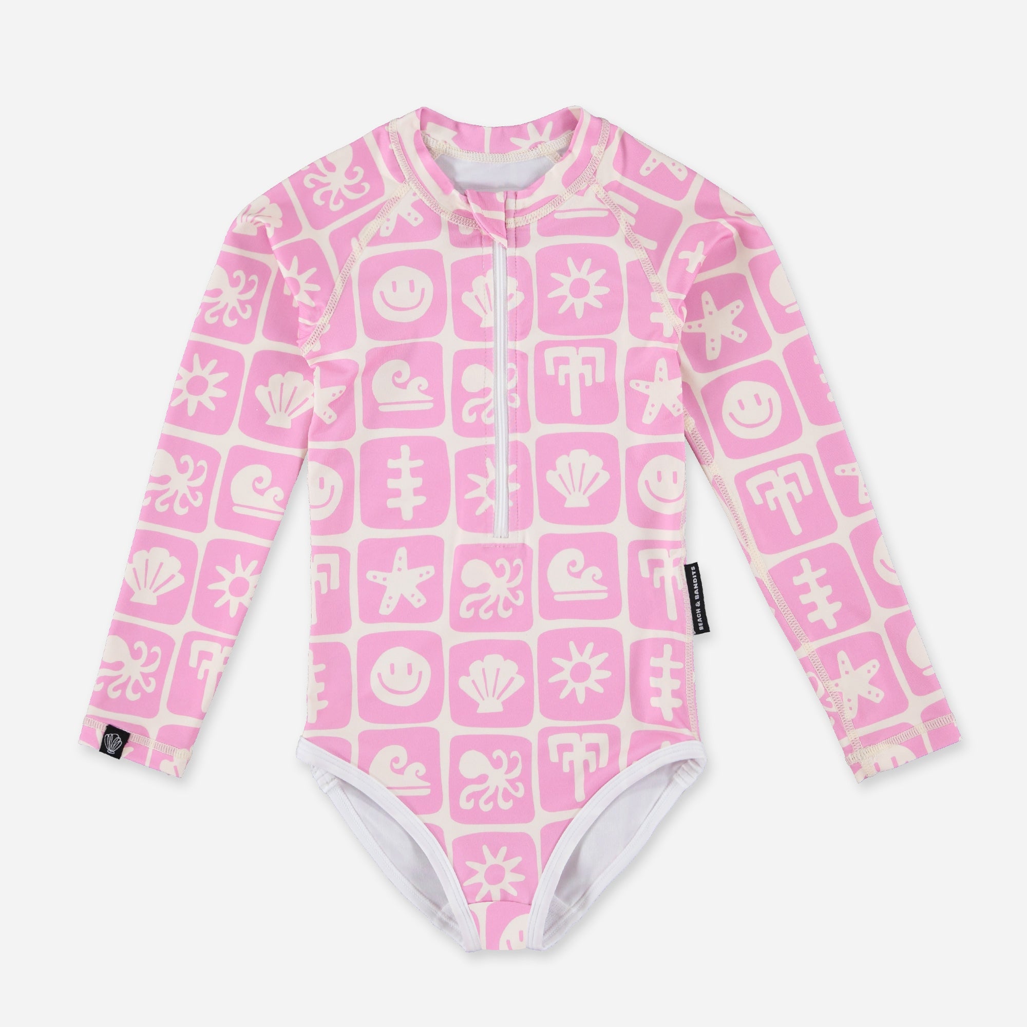 Beach & Bandits Sea smiley pink