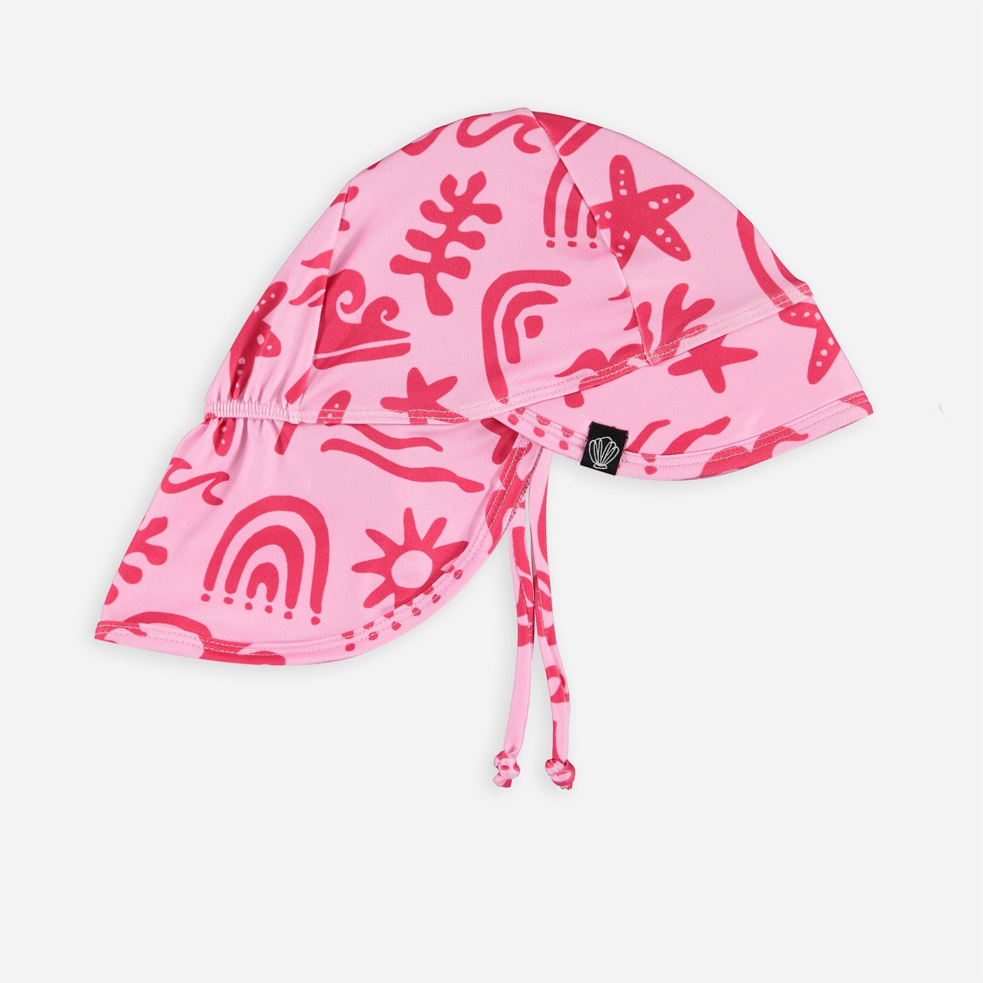 Beach & Bandits TROPICAL VIBES PINK BABY HAT