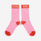 Bobo Choses | Accessoires | Bobo Choses Pop long socks | Fuchsia
