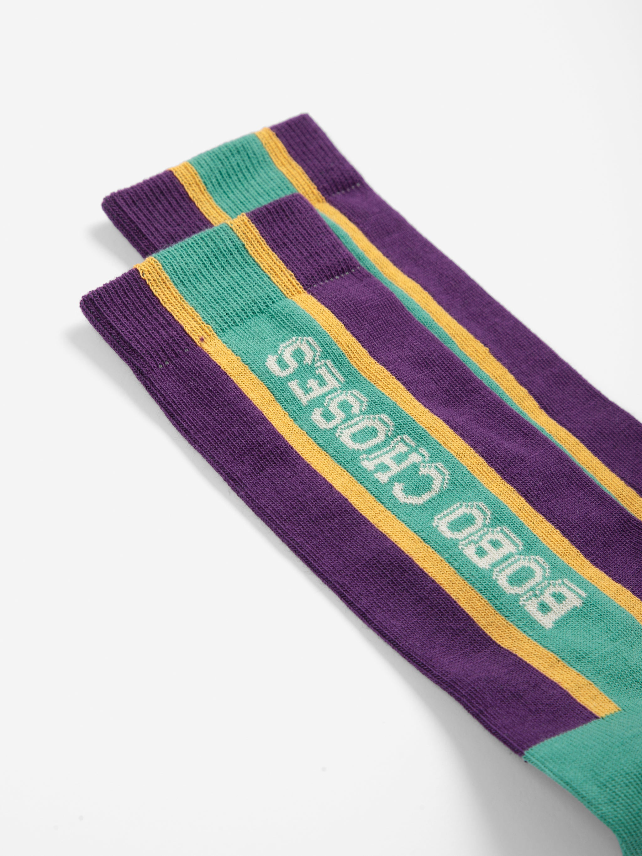 Bobo Choses | Accessoires | Bobo Choses embossed extralong socks | Violet