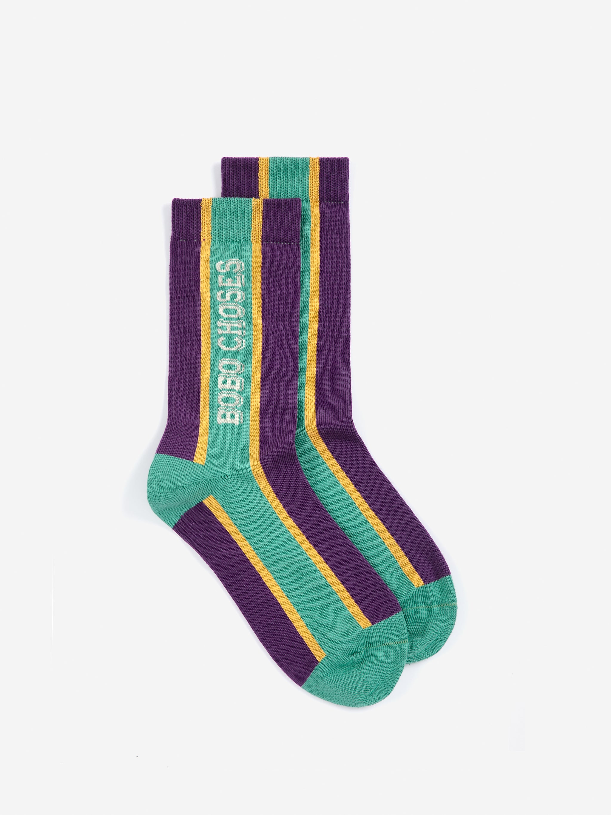 Bobo Choses | Accessoires | Bobo Choses embossed extralong socks | Violet