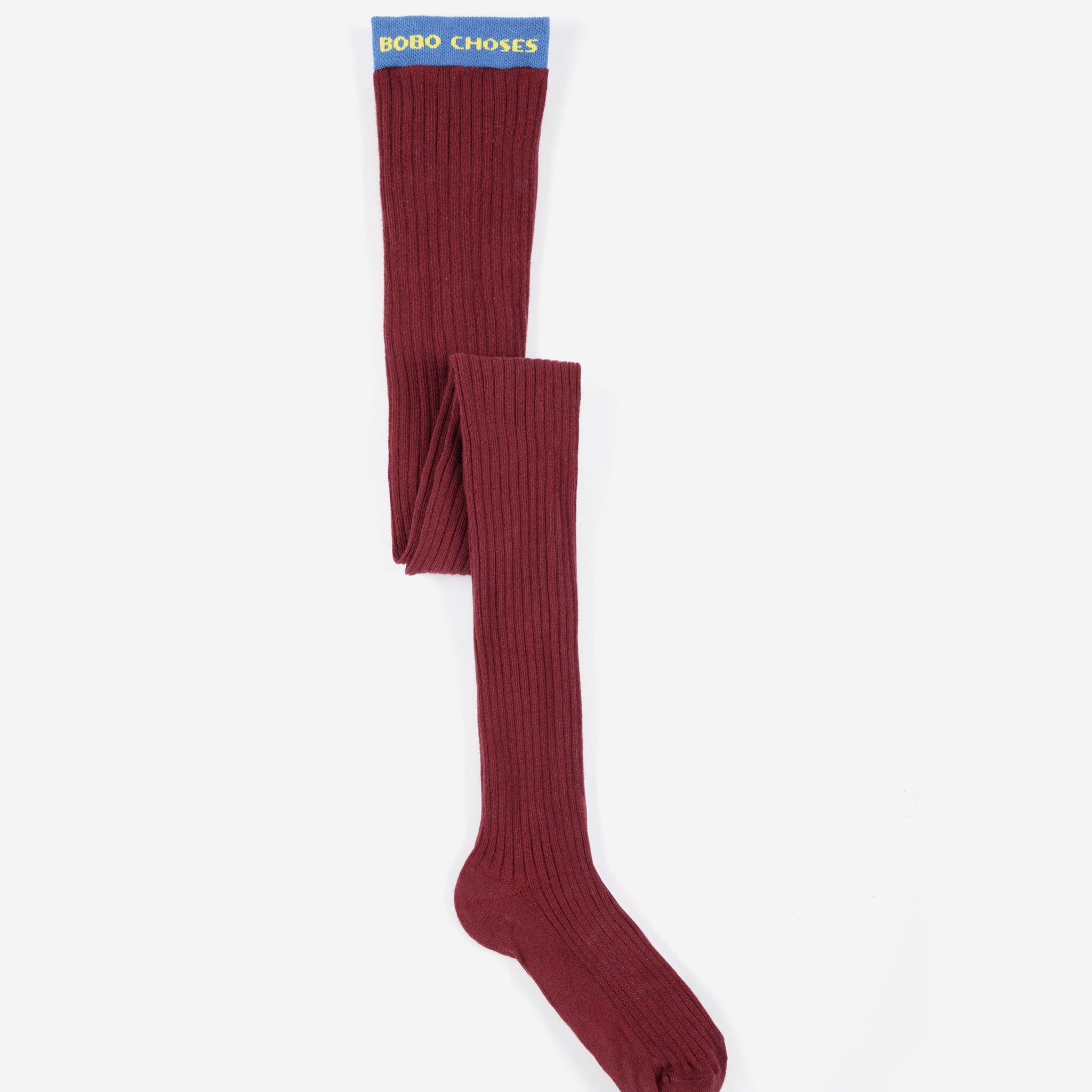 Bobo Choses | Accessoires | Bobo Choses ribbed tights | Red