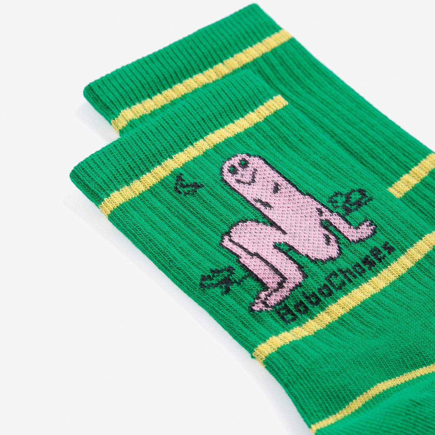 Bobo Choses | Accessoires | Long Puff short socks | Green