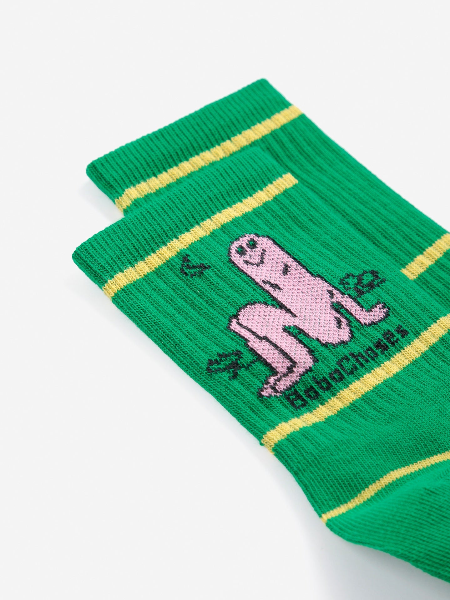 Bobo Choses | Accessoires | Long Puff short socks | Green
