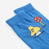 Bobo Choses | Accessoires | Mush Monster long socks | Blue
