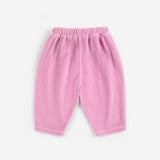 Bobo Choses | Broek | BC velvet jogging pants | Pink