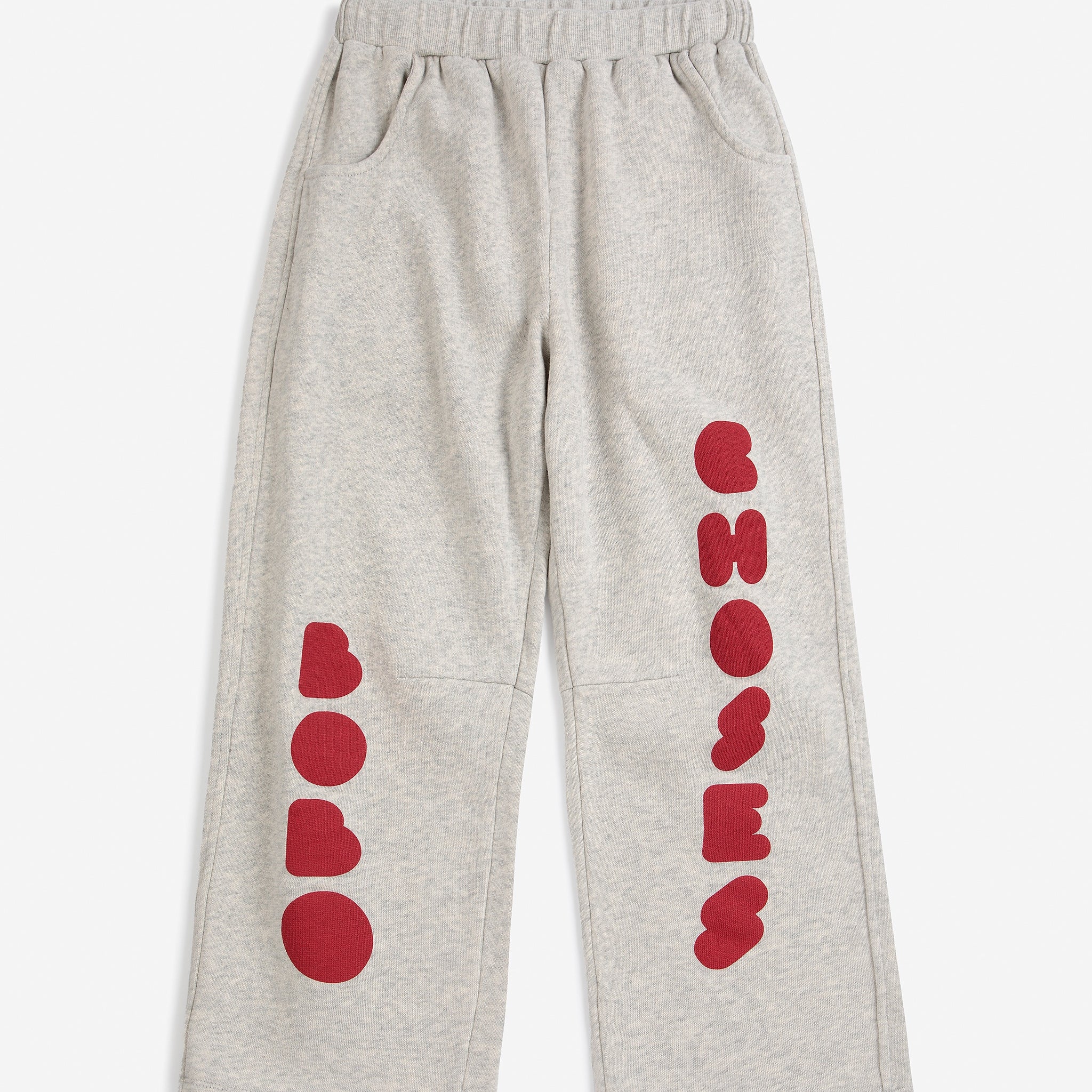 Bobo Choses | Broek | Bobo Choses Bolder jogging pants | Light Heather Grey