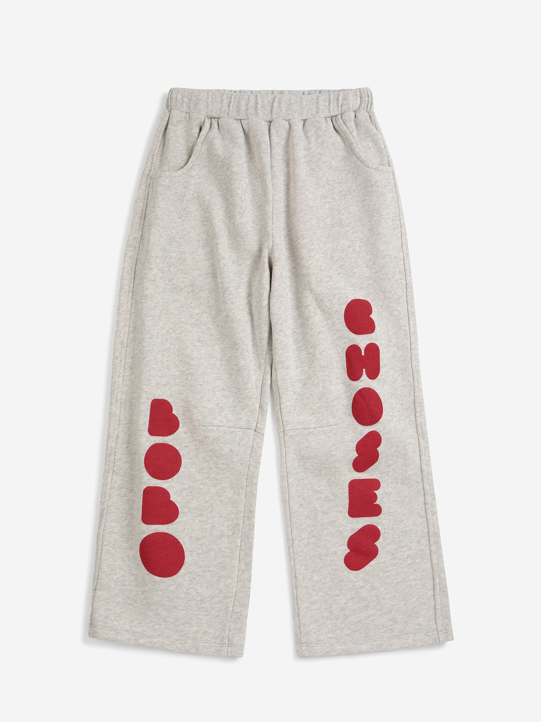 Bobo Choses | Broek | Bobo Choses Bolder jogging pants | Light Heather Grey