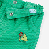 Bobo Choses | Broek | Mush Monsters Duo corduroy pants | Green