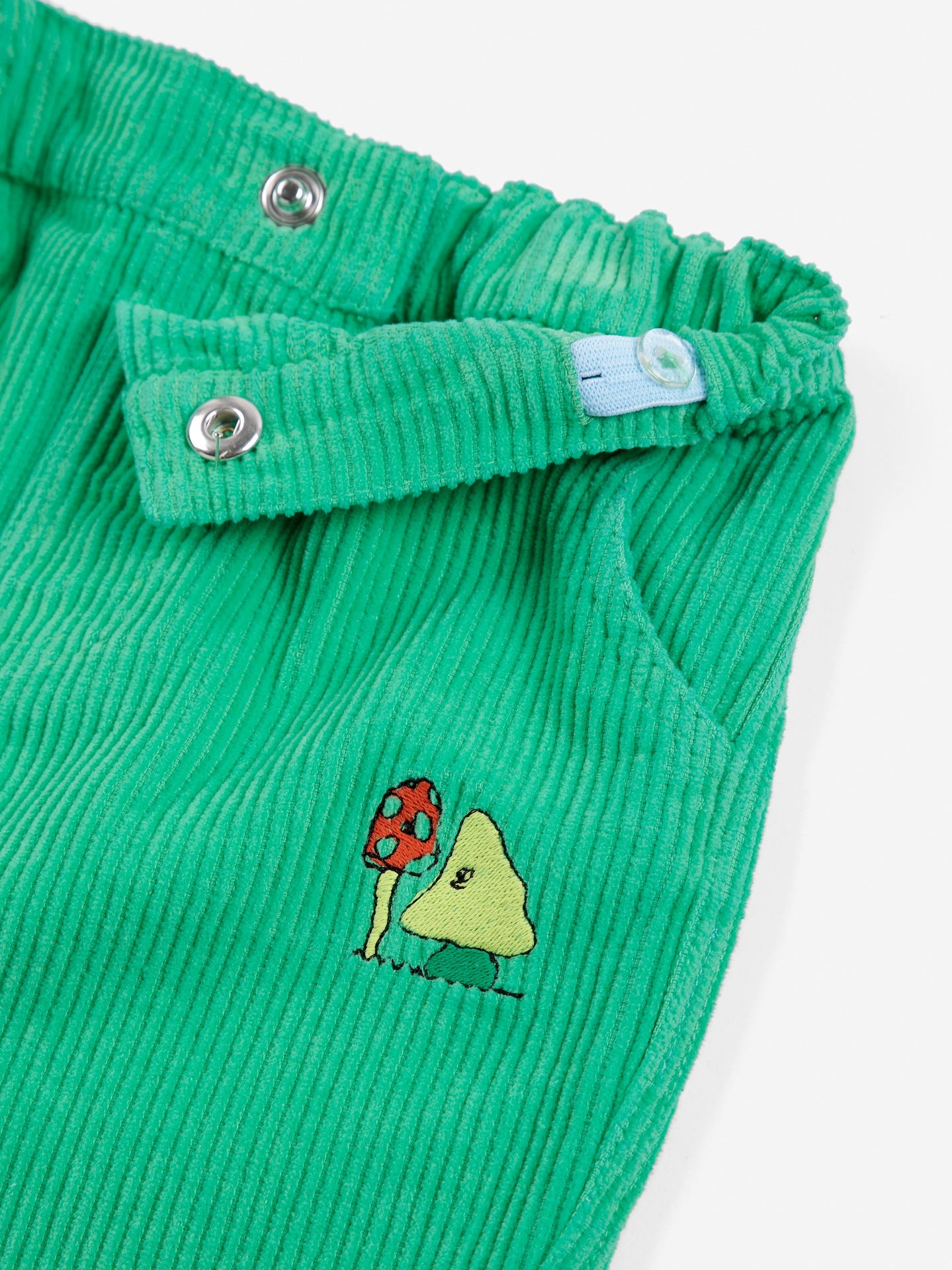 Bobo Choses | Broek | Mush Monsters Duo corduroy pants | Green