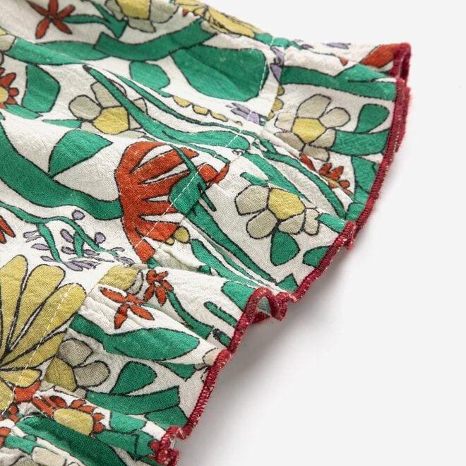 Bobo Choses | Color Herbalist all over woven shorts