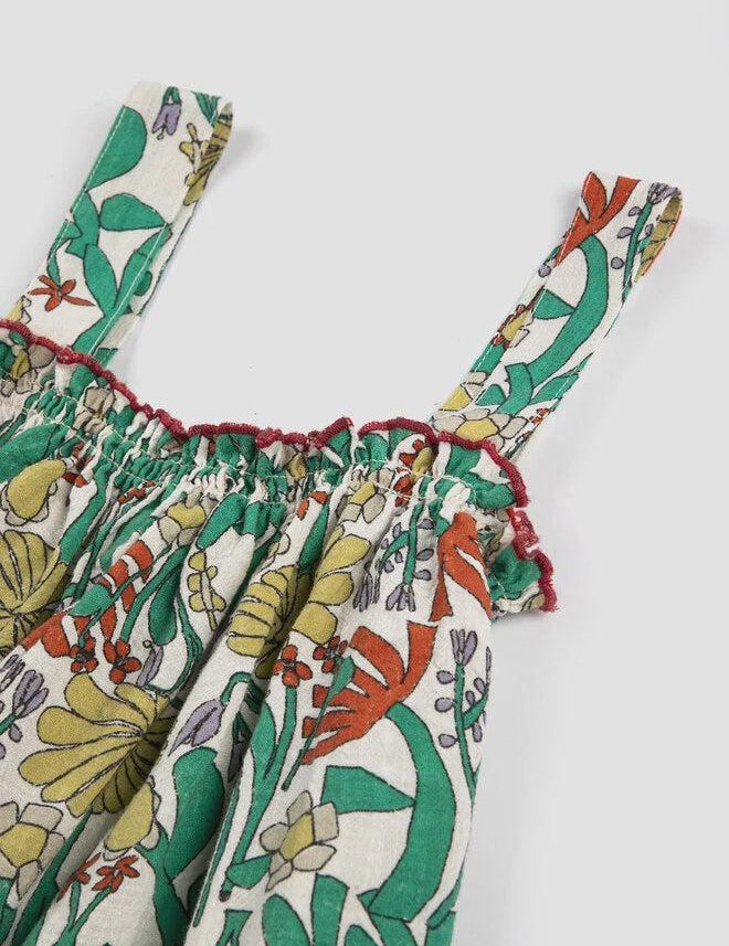 Bobo Choses | Color Herbalist all over woven top