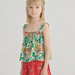 Bobo Choses | Color Herbalist all over woven top