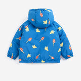 Bobo Choses | Jas | Mush Monster Duo all over reversible anorak | Blue