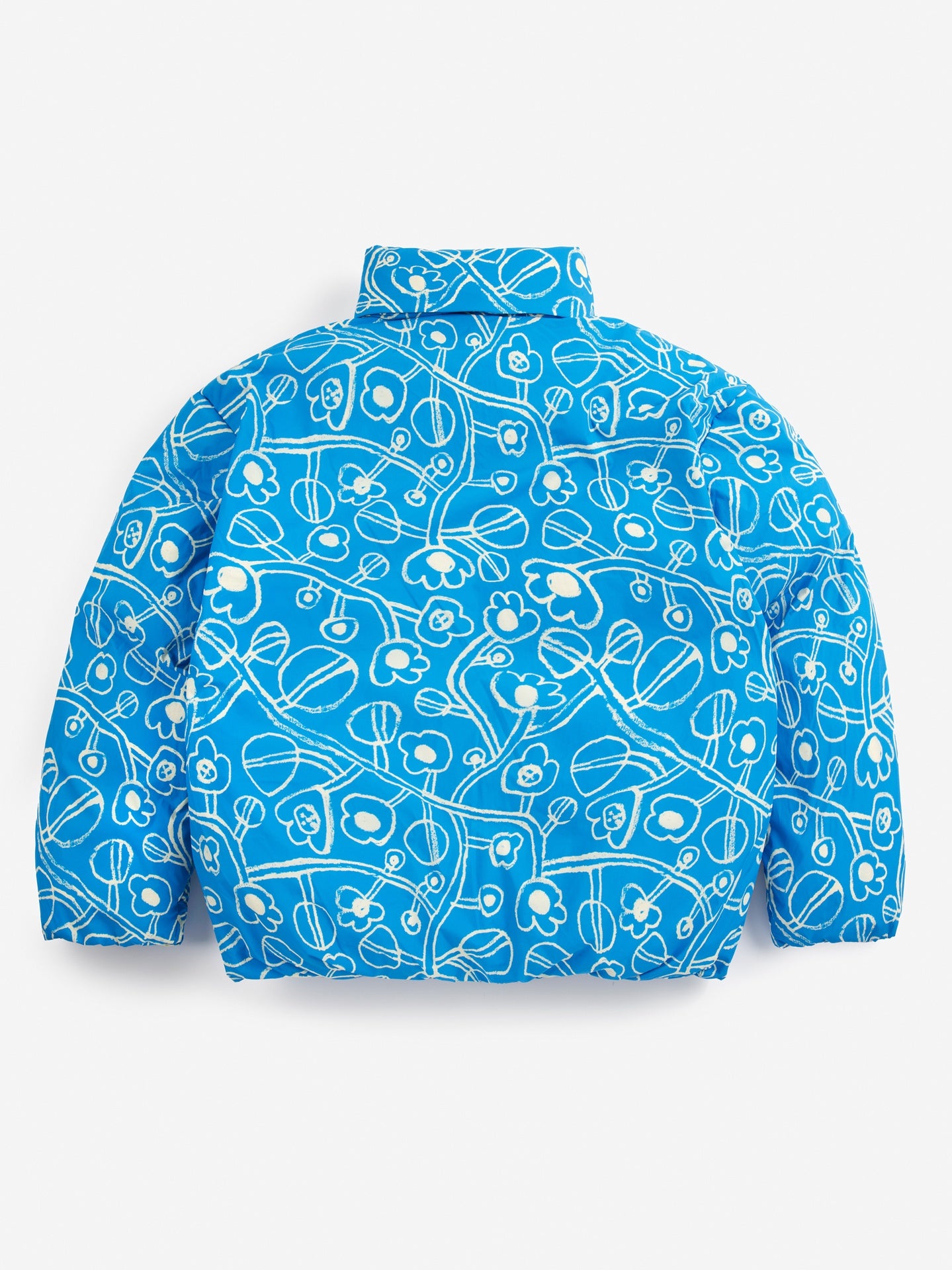 Bobo Choses | Jas | Sketchy Flowers All Over anorak | Blue