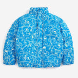 Bobo Choses | Jas | Sketchy Flowers All Over anorak | Blue