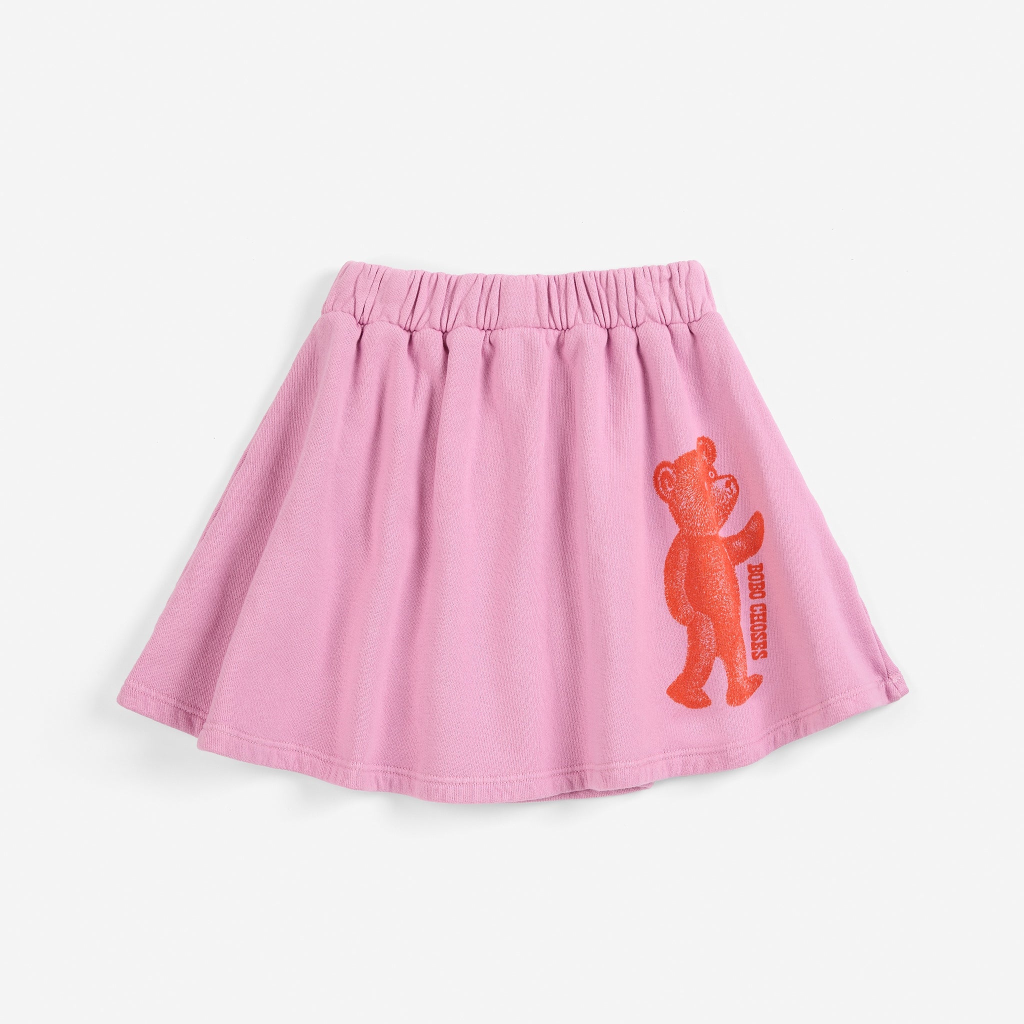 Bobo Choses | Rok | Softpaw Monster fleece skirt | Pink