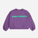 Bobo Choses | Sweater | Bobo Choses Bolder cropped sweatshirt | Purple