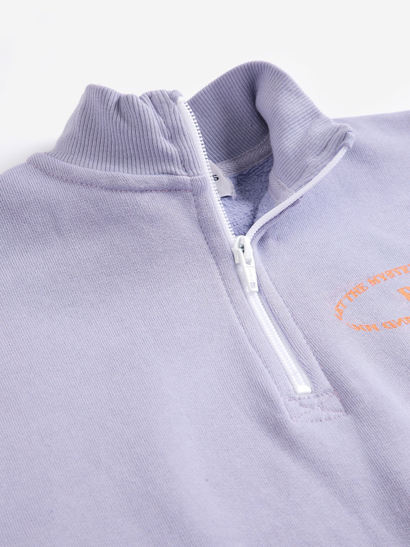Bobo Choses | Sweater | Mystery BC half zipped sweatshirt | Lavender