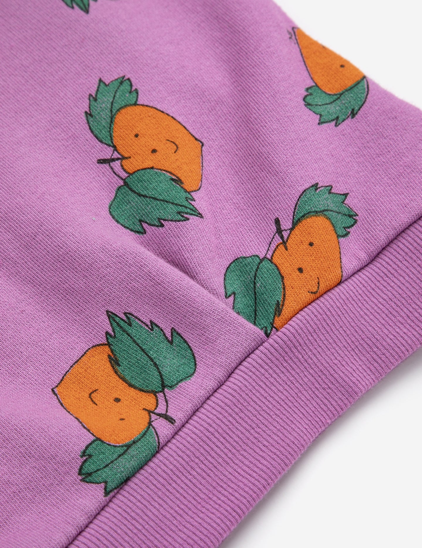 Bobo Choses |Tangerine all over cropped sweatshirt
