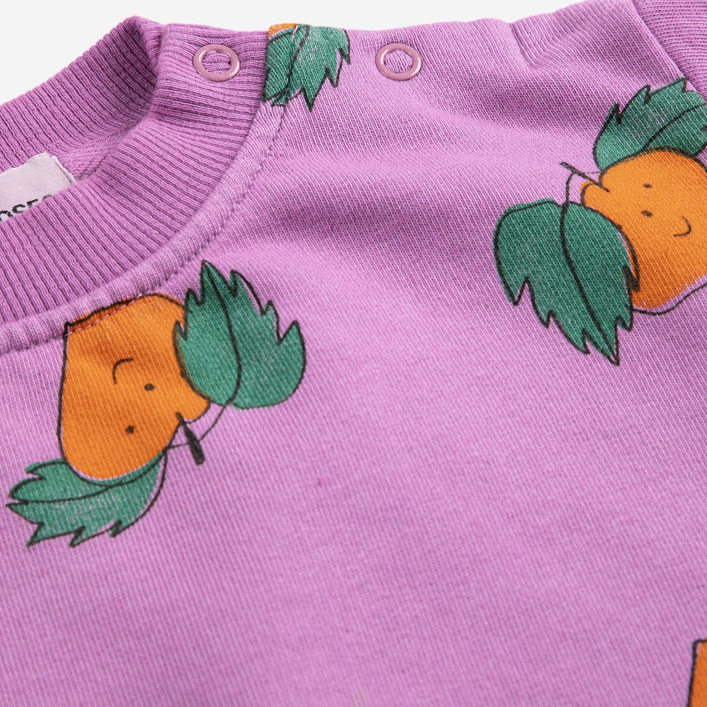Bobo Choses | Tangerine all over sweatshirt