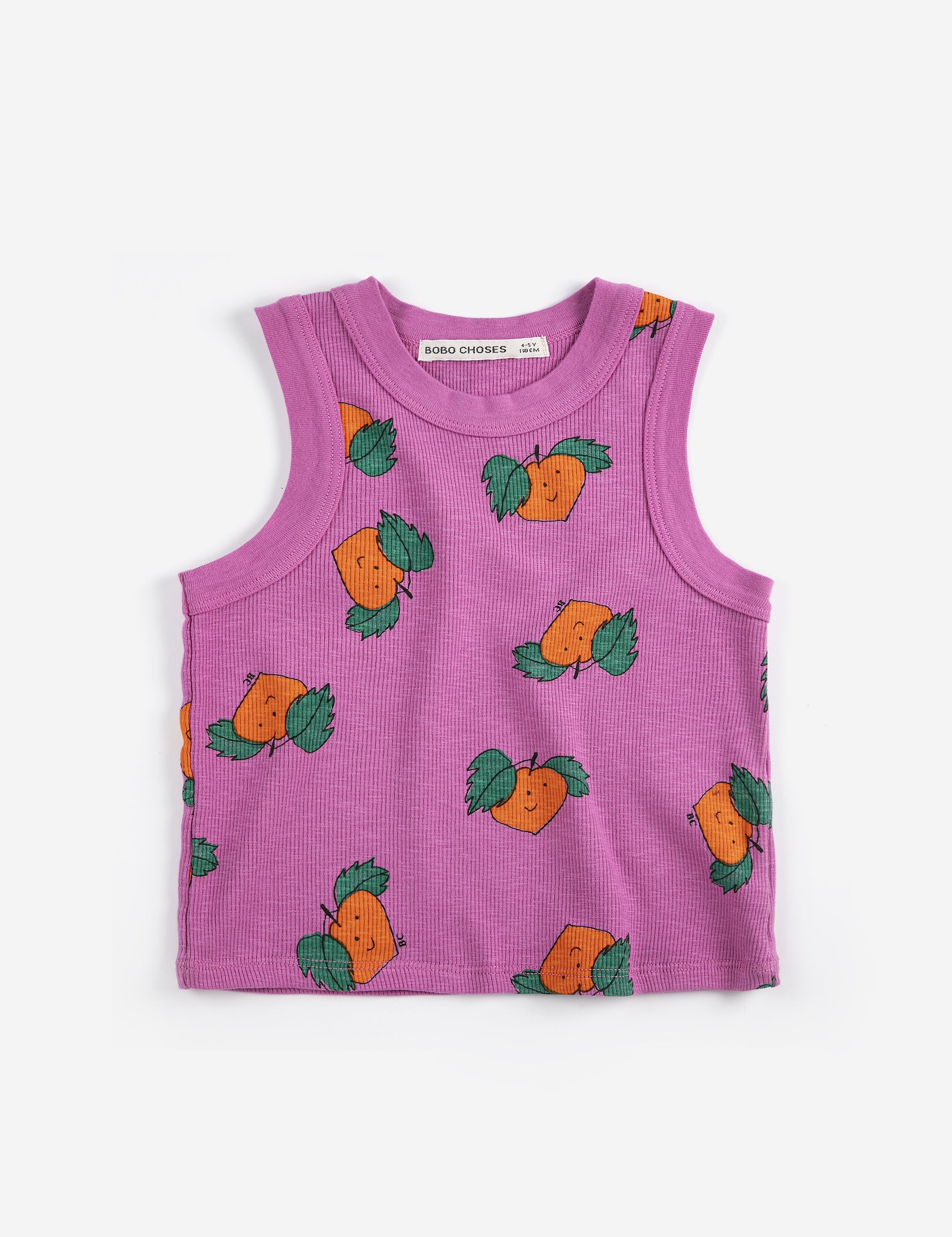 Bobo Choses | Tangerine all over tank top