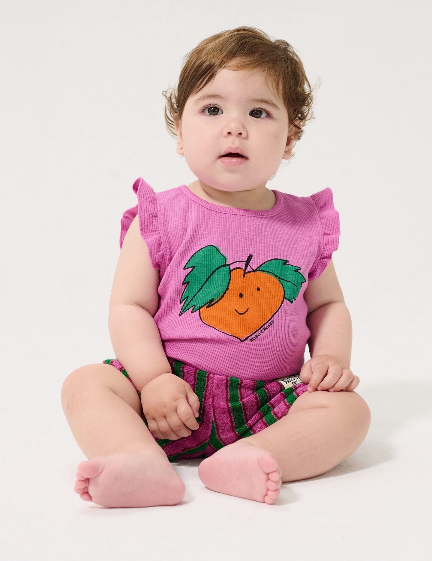 Bobo Choses | Tangerine ruffled body