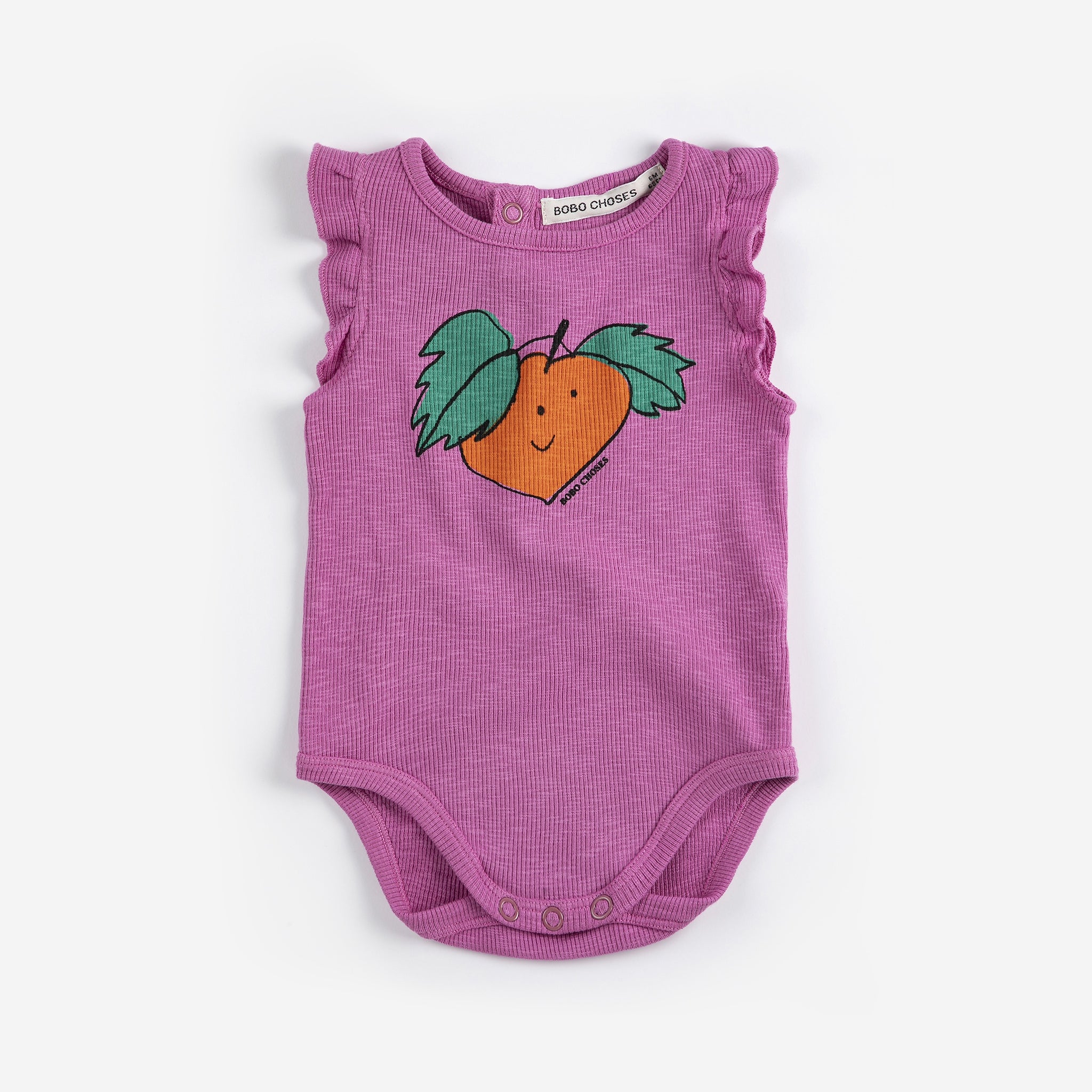 Bobo Choses | Tangerine ruffled body
