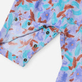 Bobo Choses | Tuinbroek Watercolor all over corduroy overall | Offwhite
