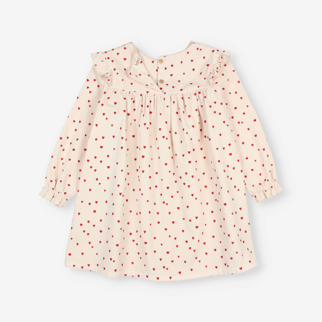 Buho | Mini Cuore dress | Cream pink