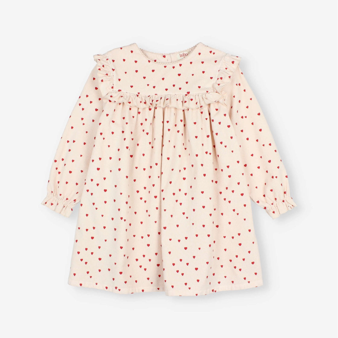 Buho | Mini Cuore dress | Cream pink