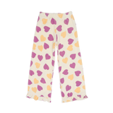 House of Jamie Classic ruffled pants happy hearts