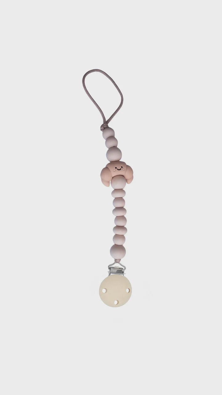 Chewie & more | Keychain croissant linnen