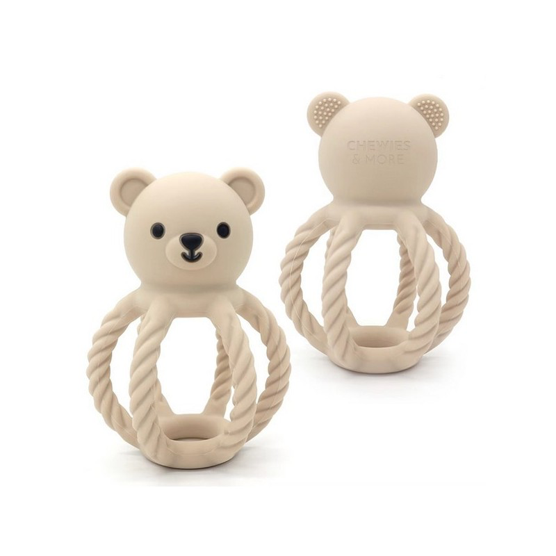 Chewies full silicone rattle bear