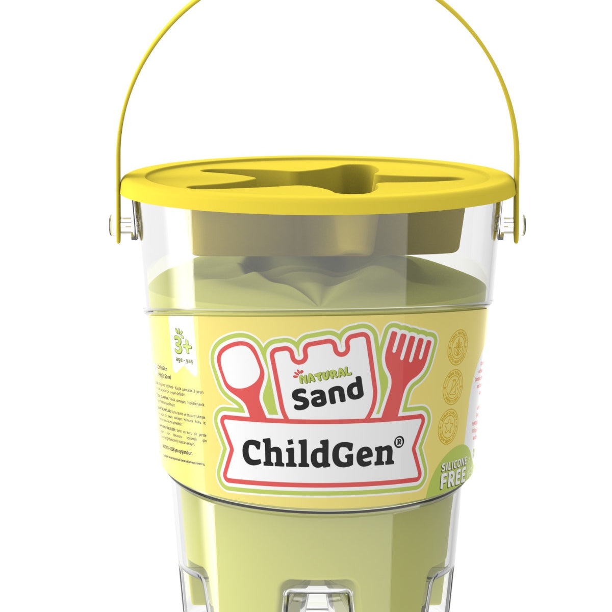 ChildGen| Magical sand 500gr | Geel
