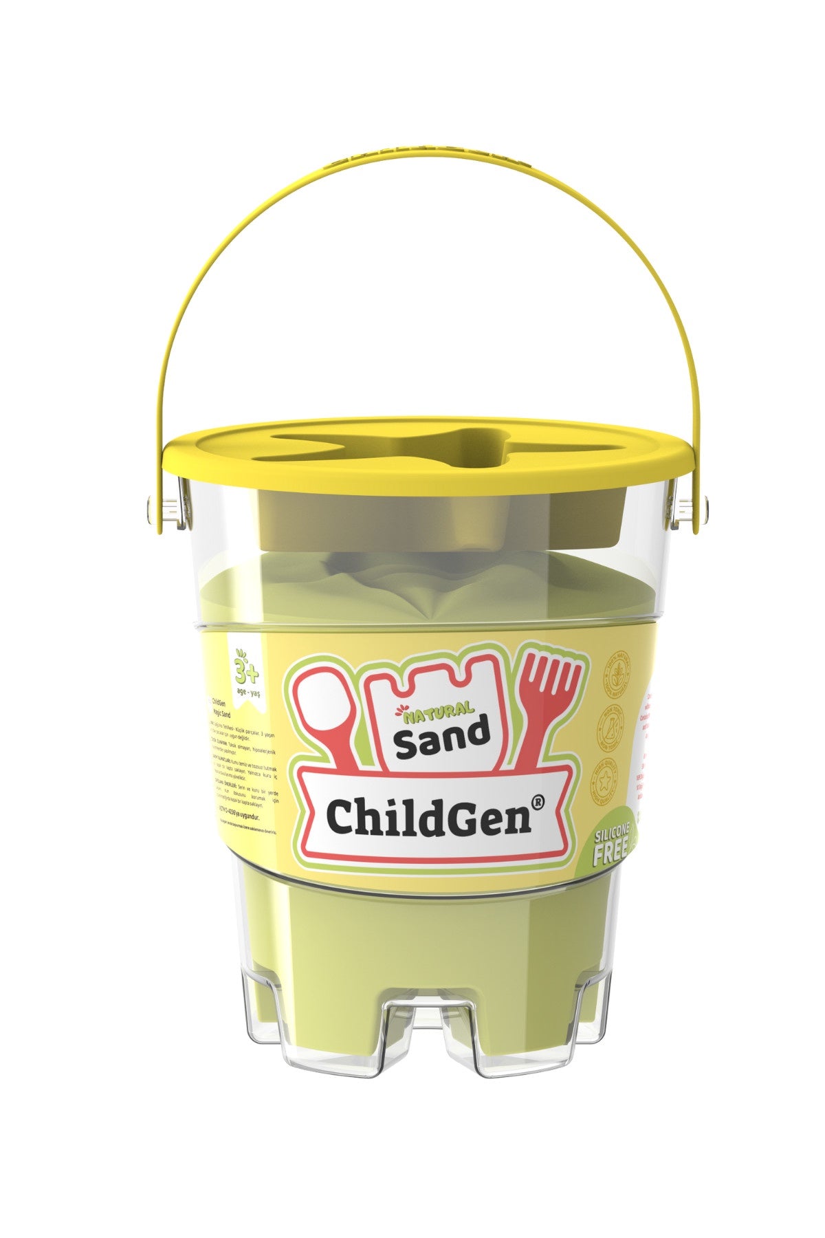 ChildGen| Magical sand 500gr | Geel