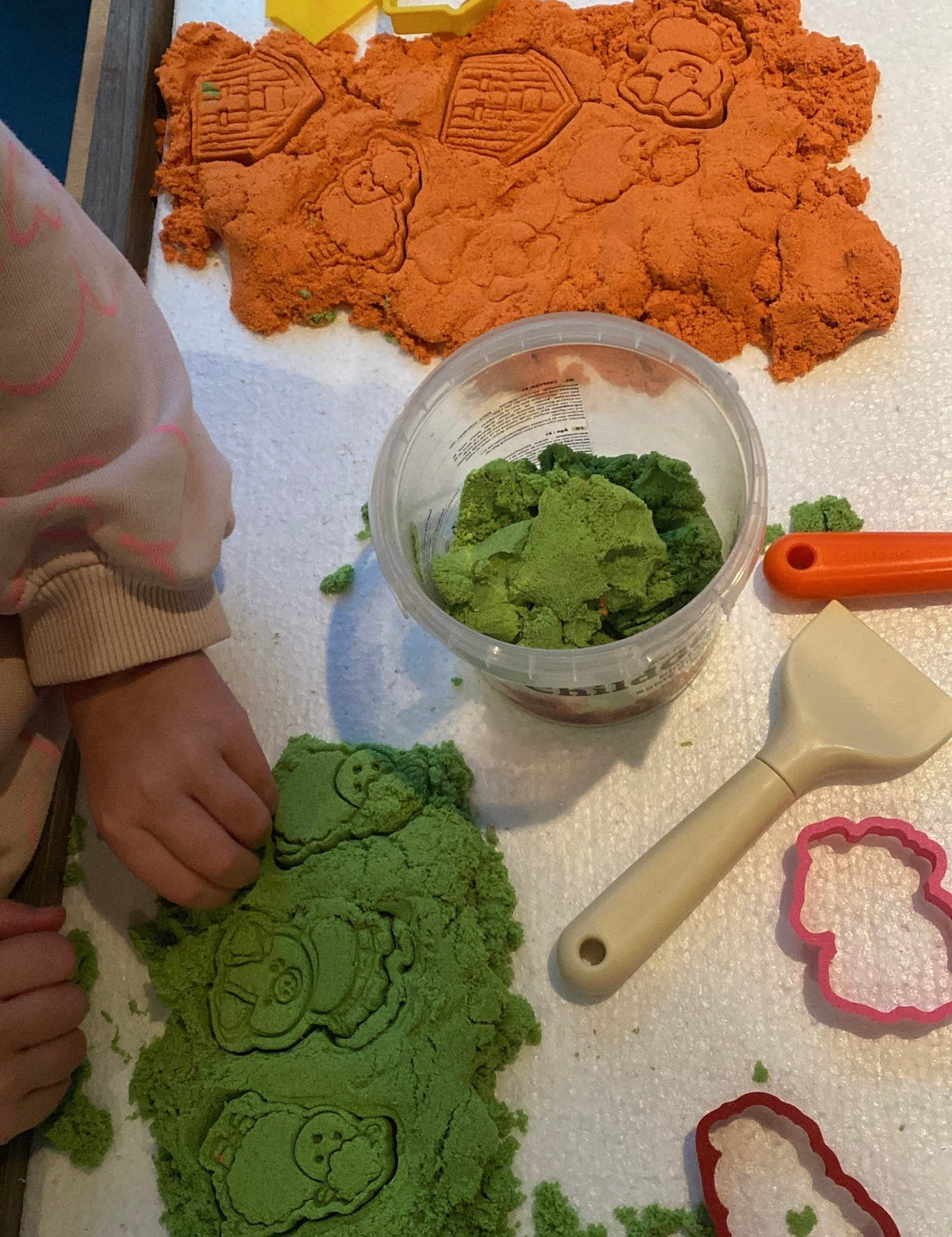 ChildGen| Magical sand 500gr | Groen