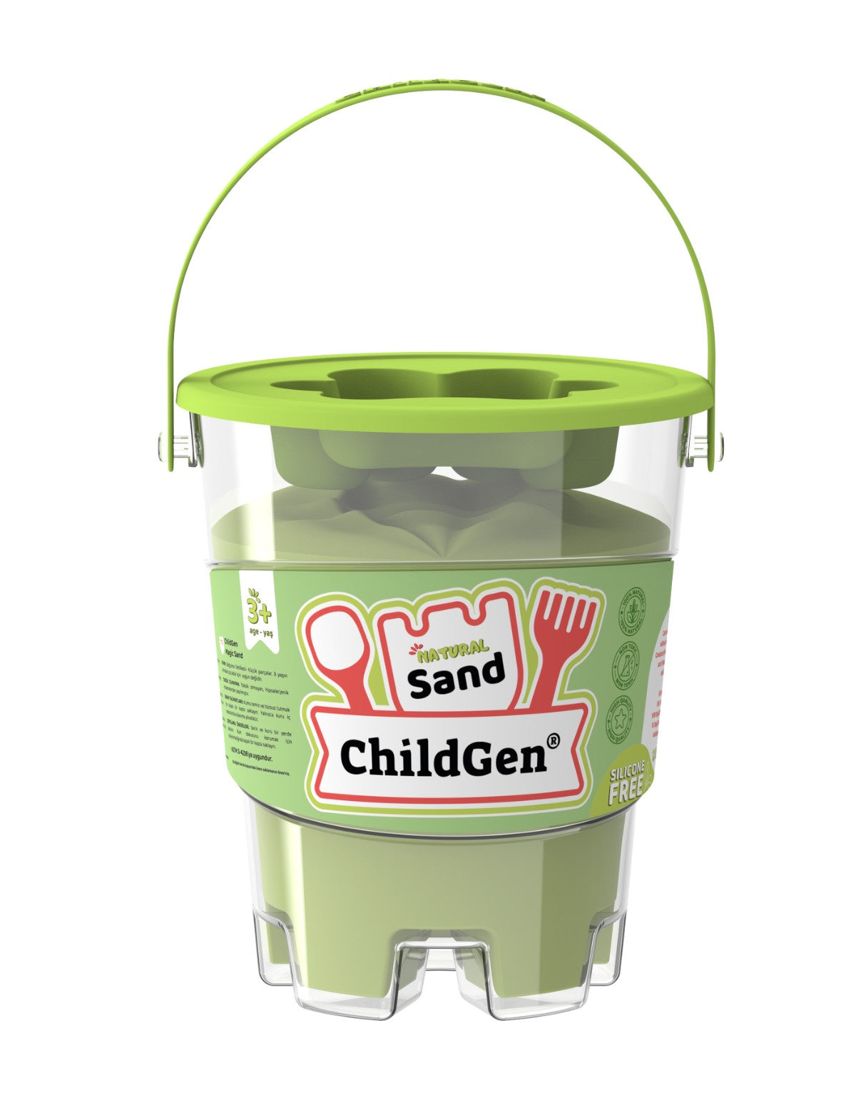 ChildGen| Magical sand 500gr | Groen