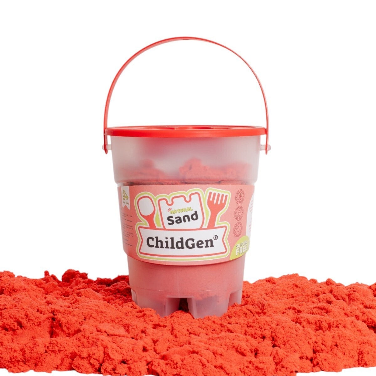 ChildGen| Magical sand 500gr | Oranje