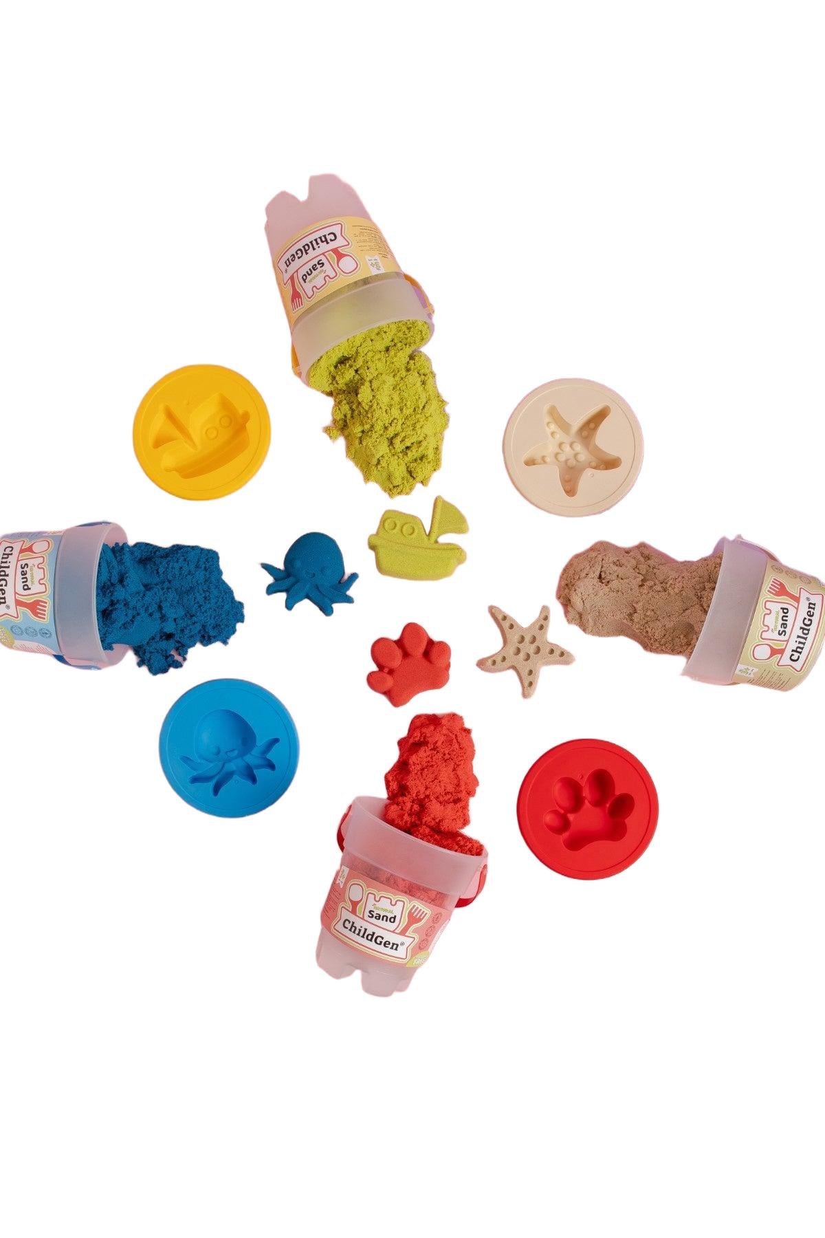 ChildGen| Magical sand 500gr | Rood